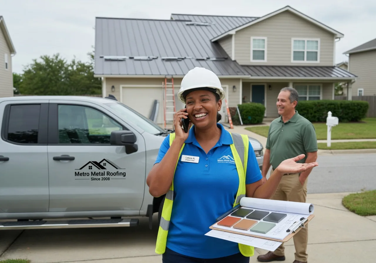 Storm Damage Metal Roof Repair in Lost Springs, KS